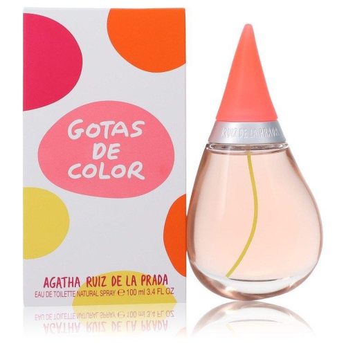 Agatha Ruiz De La Prada Gotas de Color by Agatha Ruiz De La Prada Eau De Toilette Spray 3.4 oz
