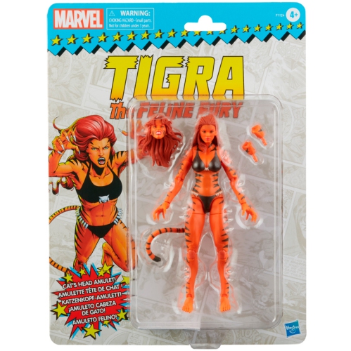 MARVEL  Legends Retro 6 Inch Action Figure Avengers Series - Tigra Great figure