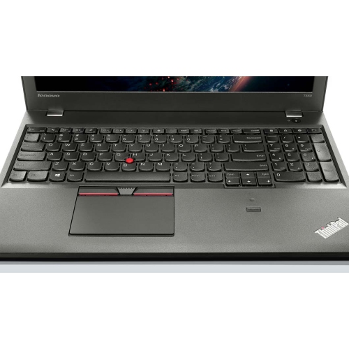 Lenovo ThinkPad T550 15.6" LED Ultrabook - Intel Core i7-5600U - 16GB - 500GB SSD - Windows 10 Pro - Black - 1 Year Warranty by LENOVO - Refurbished condition - Image 3