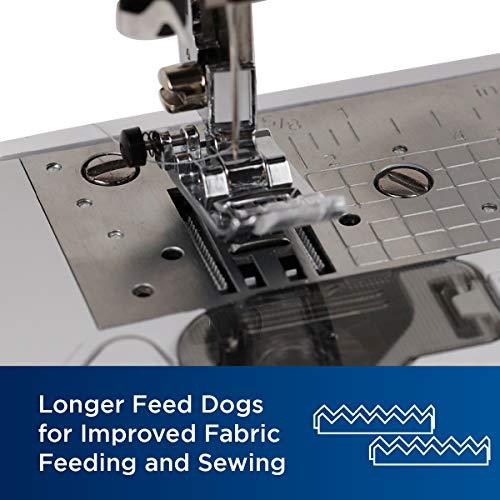 Brother – Machine à coudre ST150HDH, robuste et robuste, 50 coutures intégrées, écran ACL, 9 pieds inclus