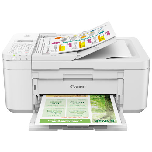 Canon PIXMA TR4720 Wireless All-In-One Inkjet Printer - White