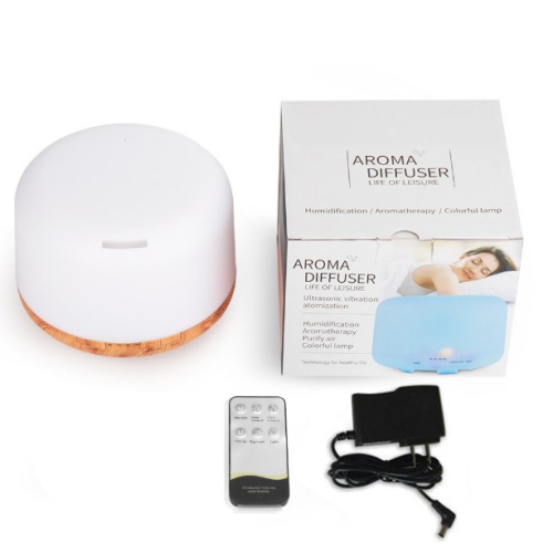 navor 500ml Essential Oil Diffuser, 5 in 1 Premium Ultrasonic Aromatherapy Fragrant Oil Vaporizer Humidifier, 3 Timer and Auto-Off Safety Switch, 7