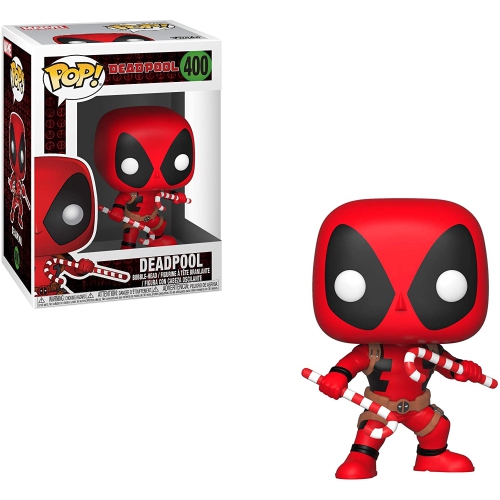 POP  Marvel Deadpool 3.75 Inch Action Figure - Deadpool Candy Canes #400