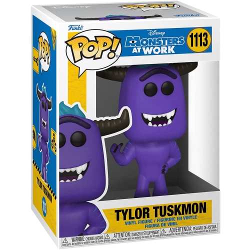 FUNKO  Pop Disney Monsters At Work 3.75 Inch Action Figure - Tylor Tuskmon #1113