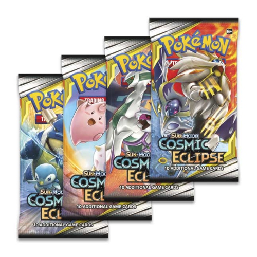 Pokemon TCG: Sun & Moon 12 Cosmic Eclipse 4 Packs