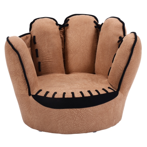 Fauteuil rembourré pour enfants avec accoudoir de Topbuy Five Finger Children