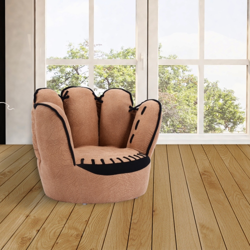 Fauteuil rembourré pour enfants avec accoudoir de Topbuy Five Finger Children
