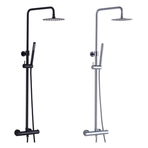 Akuaplus® Elite 3 Shower Faucet with Sliding Rail - chrome