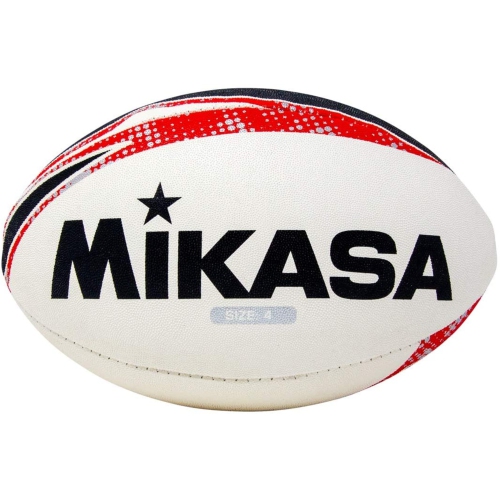 Mikasa RNB4 Kick-Off Ballon de Rugby - Équipement au Toucher Doux pour Extérieur, Taille Jeune 4