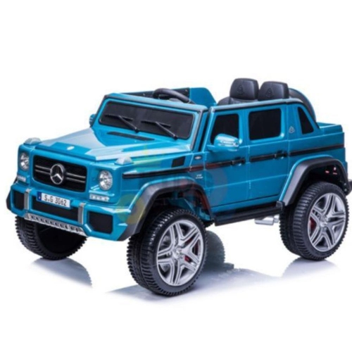 KidsVIP Kids Ride on Mercedes Benz Maybach G650 12&nbsp;V électrique 4x4 à TI alimenté par batterie&nbsp;: Roues en caoutchouc, 1 siège en cuir,