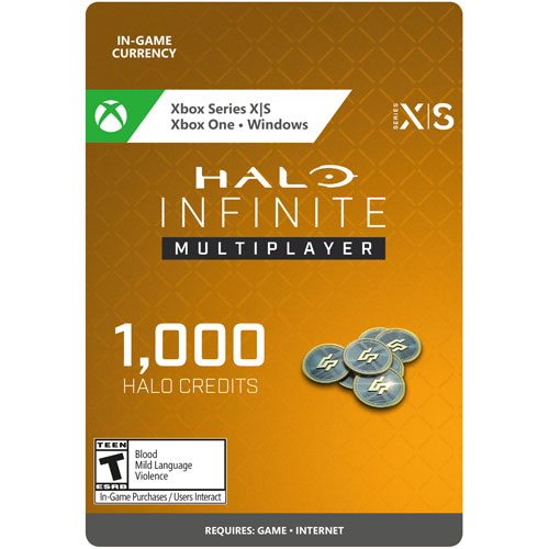 Halo Infinite multijoueur - 1000 crédits Halo - Téléchargement numérique