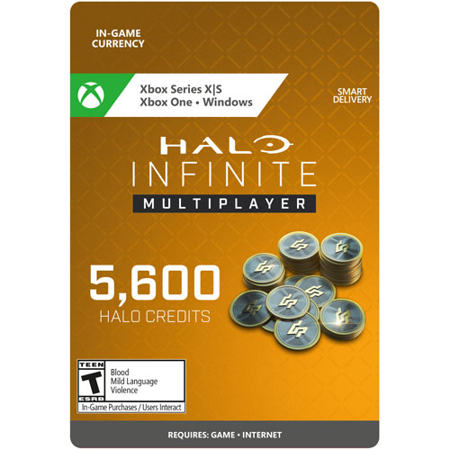 Halo Infinite multijoueur - 5600 crédits Halo - Téléchargement numérique