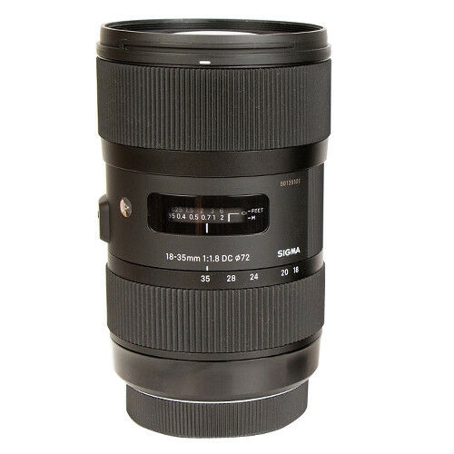 Sigma 18-35mm f/1.8 DC HSM Lens for Nikon + UV Kit & Cleaning Kit Bundle