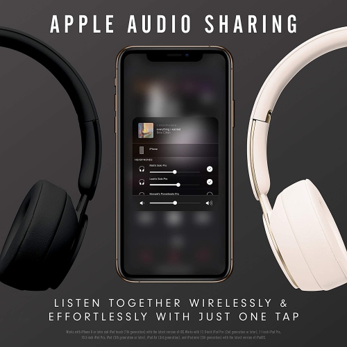 Refurbished - Beats Solo Pro Wireless Noise Cancelling On-Ear Headphones - Black