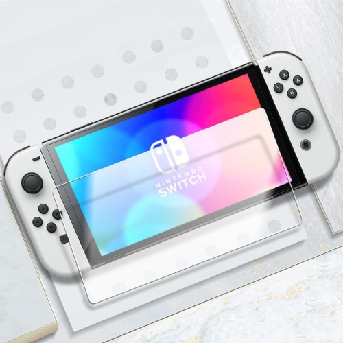 PANDACO Tempered Glass Ultra Thin Screen Protector for Nintendo Switch OLED