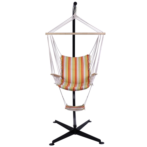 Topbuy Hammock C Frame Stand Swing Chair Patio Garden
