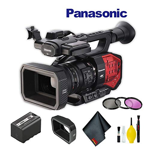 Panasonic AG-DVX200 4K Camcorder with Four Thirds Sensor and Integrated Zoom Lens Basic Bundle