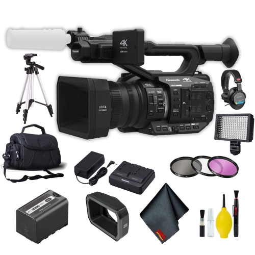 Panasonic AG-UX90 4K/HD Professional Camcorder Pro Bundle