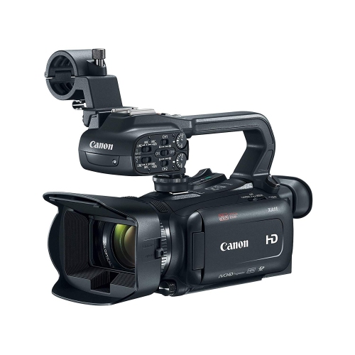 Canon XA11 Compact Full HD Camcorder 2218C002 with 64GB Memory Card, Extra Battery and Charger, UV Filter, LED Light, Ca