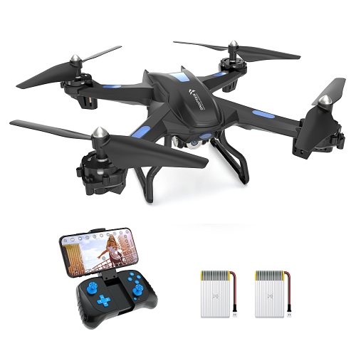 Vantop - Snaptain S5C FHD Drone with Remote Controller, 1080P Camera - Black