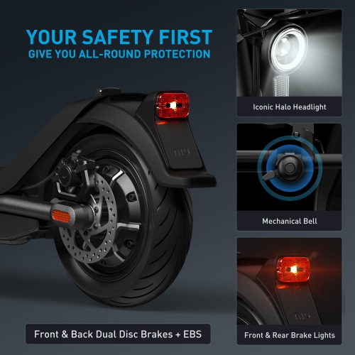 Niu KQi3 Pro 350W Electric Scooter Rose Gold