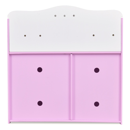 Topbuy Kids Wooden Kitchen Lovely Pretend Cooking PlaySet for Toddler