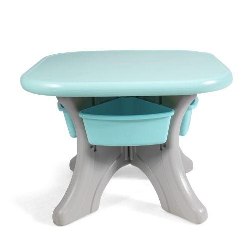 TopBuy – Ensemble 3 pièces avec table et chaises pour enfants, vert
