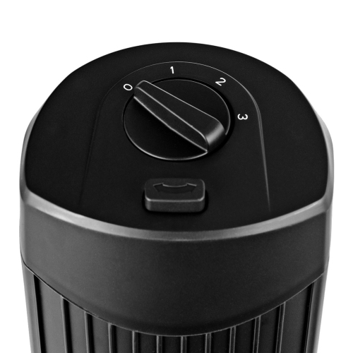 Topbuy 28" Oscillating Tower Fan 3 Wind Outlet Speed Space Cooling 35W Black/White