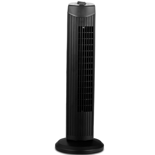 Topbuy 28" Oscillating Tower Fan 3 Wind Outlet Speed Space Cooling 35W Black/White