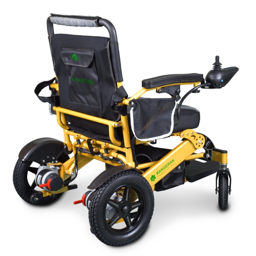 Chaise de mobilité motorisée et durable, poids léger de 29&nbsp;kg avec batterie, conception en aluminium aérospatial | Pliable et robuste | Cadre