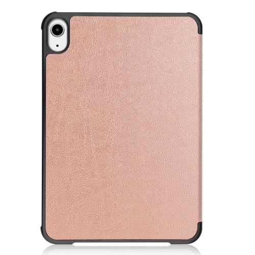 PANDACO Rose Gold Leather Folio Case with Smart Cover for iPad Mini 6