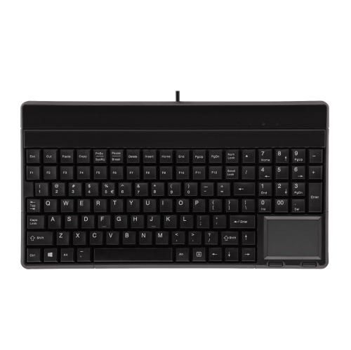 CHERRY  G86-62401 Keyboard 106 Key USB Touchpad In Black