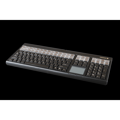 CHERRY G86-71400 KEYBOARD BLACK USB 17IN 127 PROGRAMMABLE KEYS CHERRY TOOLS CONFIGURATOR UPOS TOUCHPAD