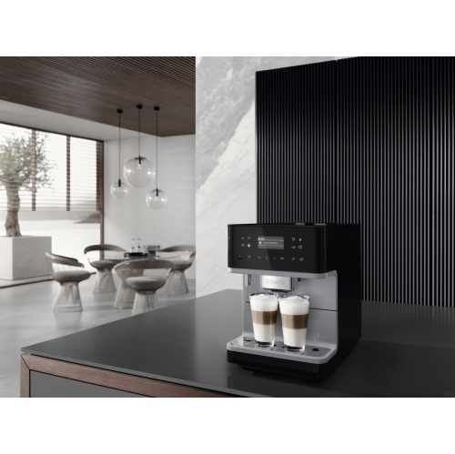 Miele CM 6160 Milk Perfection Machine à café autonome - Noir Obsidien