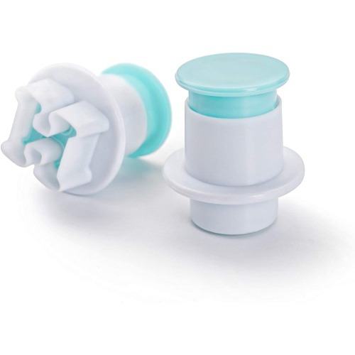 52 Pieces Fondant Letter Cutters, Plastic Alphabet Cake Mold Decorating Tools, Embosser Cutter Cookie Stamp Impress, Uppercase Lowercase DIY Sugar