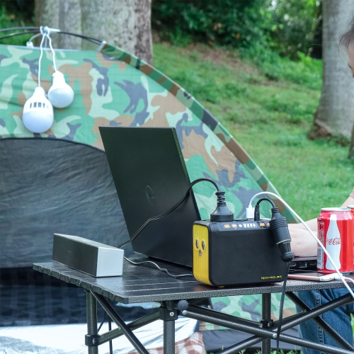 Refurbished(Excellent) Portable Power Station 80W Weekender RS81 - 88Wh Backup Lithium Battery, Solar Generator with AC/USB/12V DC Outlets for