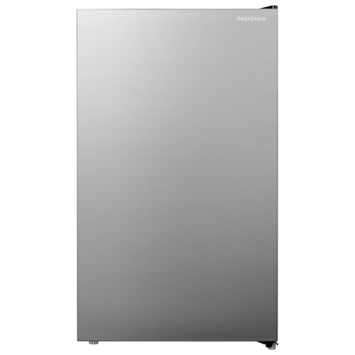 Insignia 4.4 Cu. Ft. Freestanding Bar Fridge - Graphite Silver - Only at Best Buy