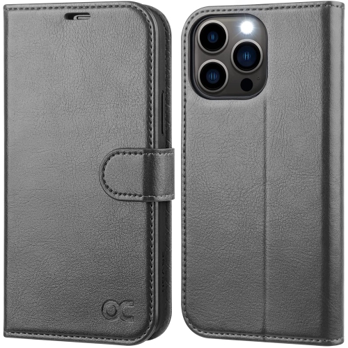 OCASE iPhone 13 Pro Case, PU Leather iPhone 13 Pro 5G Wallet Case[Card Holder][Kickstand] [TPU Inner Shell][RFID Blocking] - axGear