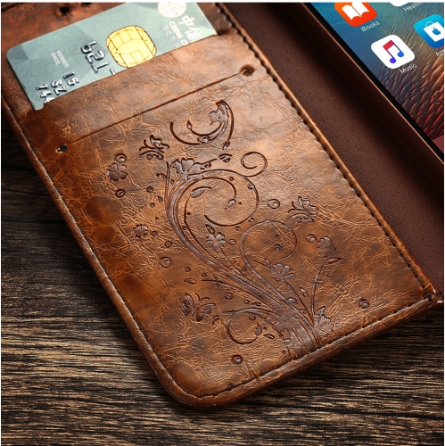 Étui-portefeuille magnétique cuir de DORNA avec béquille magnétique/étui folio rabattable de DORNA pour Galaxy S20 FE de Samsung - Bleu foncé