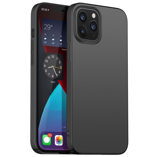 PANDACO Hard Shell Matte Black Case for iPhone 13 Pro