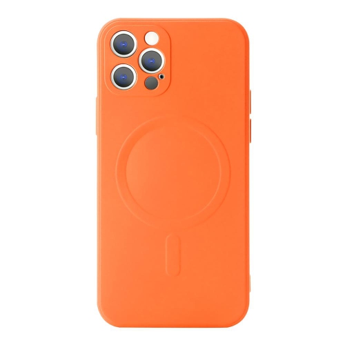 PANDACO MagSafe Compatible Soft Shell Orange Case for iPhone 13 Pro