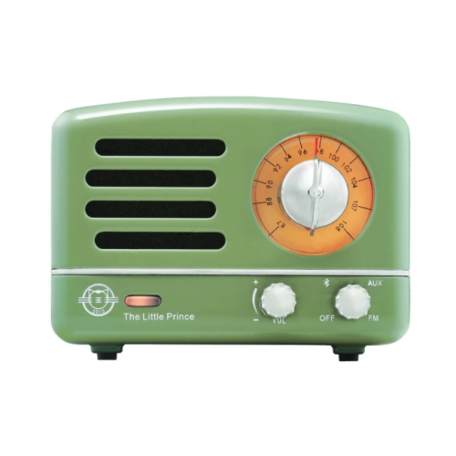 MUZEN OTR Metal Portable FM Radio Bluetooth Speaker-Green