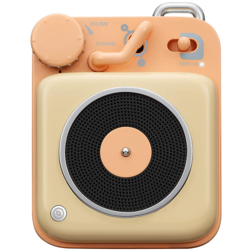 MUZEN Button Mini Portable Wireless Bluetooth Speaker-Yellow