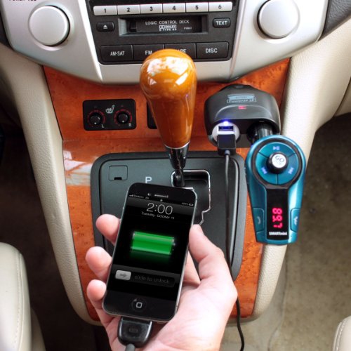 ReVIVE PowerUP 3P Universal USB Car Charger & DC Splitter Adapter w/ Dual USB Rapid Charging Ports – Works With Phones, MP3