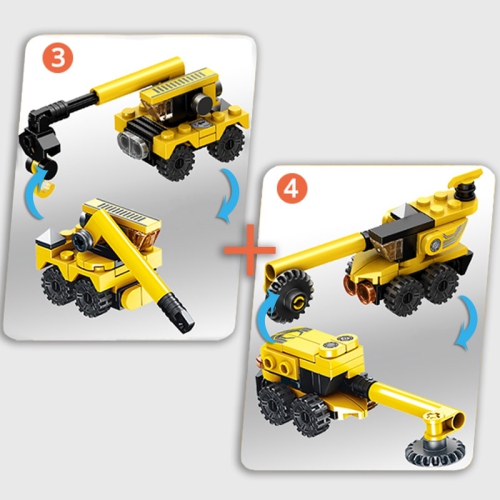 573 PCS Robot Building Blocks Kit, STEM Engineering Building Bricks Construction Toys, Compatible with All Major Brands, Ideal Educational Toy