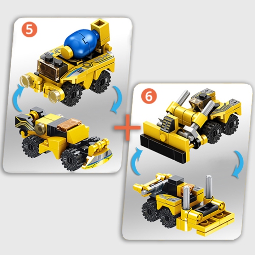 573 PCS Robot Building Blocks Kit, STEM Engineering Building Bricks Construction Toys, Compatible with All Major Brands, Ideal Educational Toy