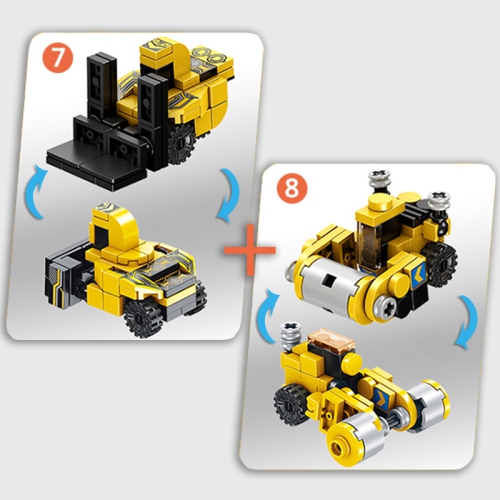 573 PCS Robot Building Blocks Kit, STEM Engineering Building Bricks Construction Toys, Compatible with All Major Brands, Ideal Educational Toy