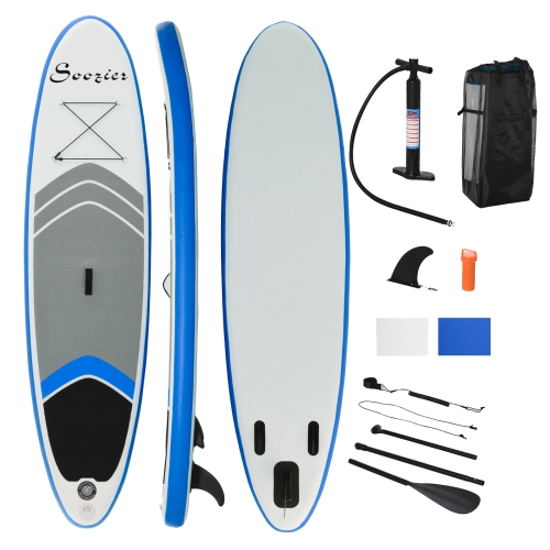 Gymax 10.5 ft. Inflatable Stand-Up Paddle Board Non-Slip Deck