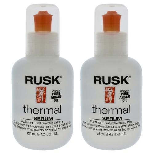 RUSK  Thermal Serum By for Unisex - 4.2 OZ Serum - Pack Of 2