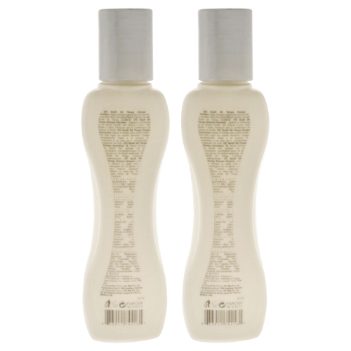 Silk Therapy Shampoo - Travel Size by Biosilk for Unisex - 2.26 oz Shampoo - Pack of 2